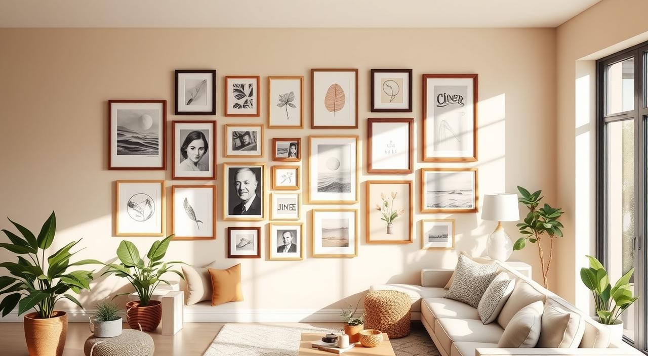 Como Criar Paredes Galeria com Quadros de Forma Simples