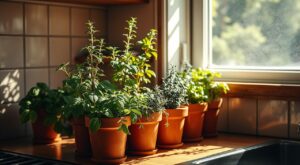 Como Cuidar de Ervas Aromáticas na Cozinha com Pouco Espaço